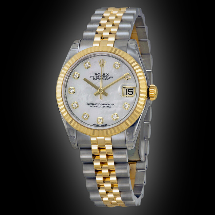 Rolex Datejust 78274 Mother of Pearl Dial, Stainless Steel