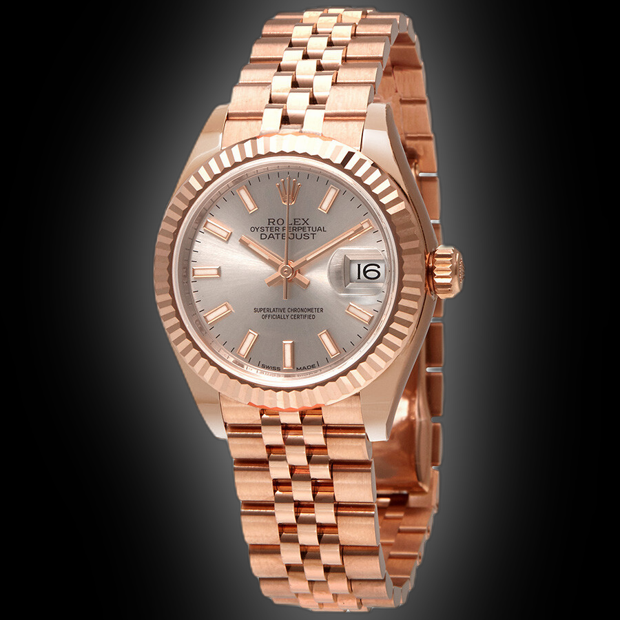 Rolex Lady-Datejust 28 279175 Sundust Dial, 18kt Pink Gold, 28.0 mm ...
