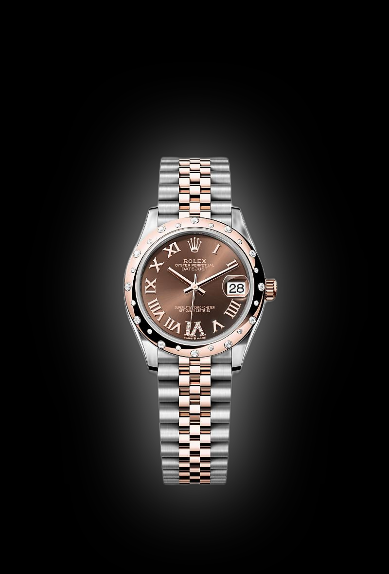 Rolex Datejust 31 278341 Chocolate Dial, Everose Rolesor, 31.0 mm