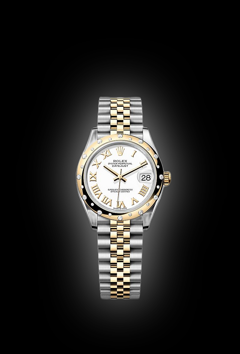 Rolex Datejust 31 278343 White Dial, Yellow Rolesor, 31.0 mm