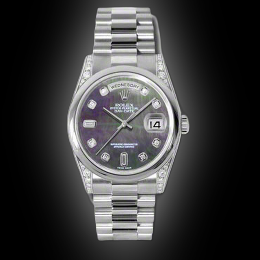 Rolex Day-Date 118296 Mother-Of-Pearl Dial, Platinum, President
