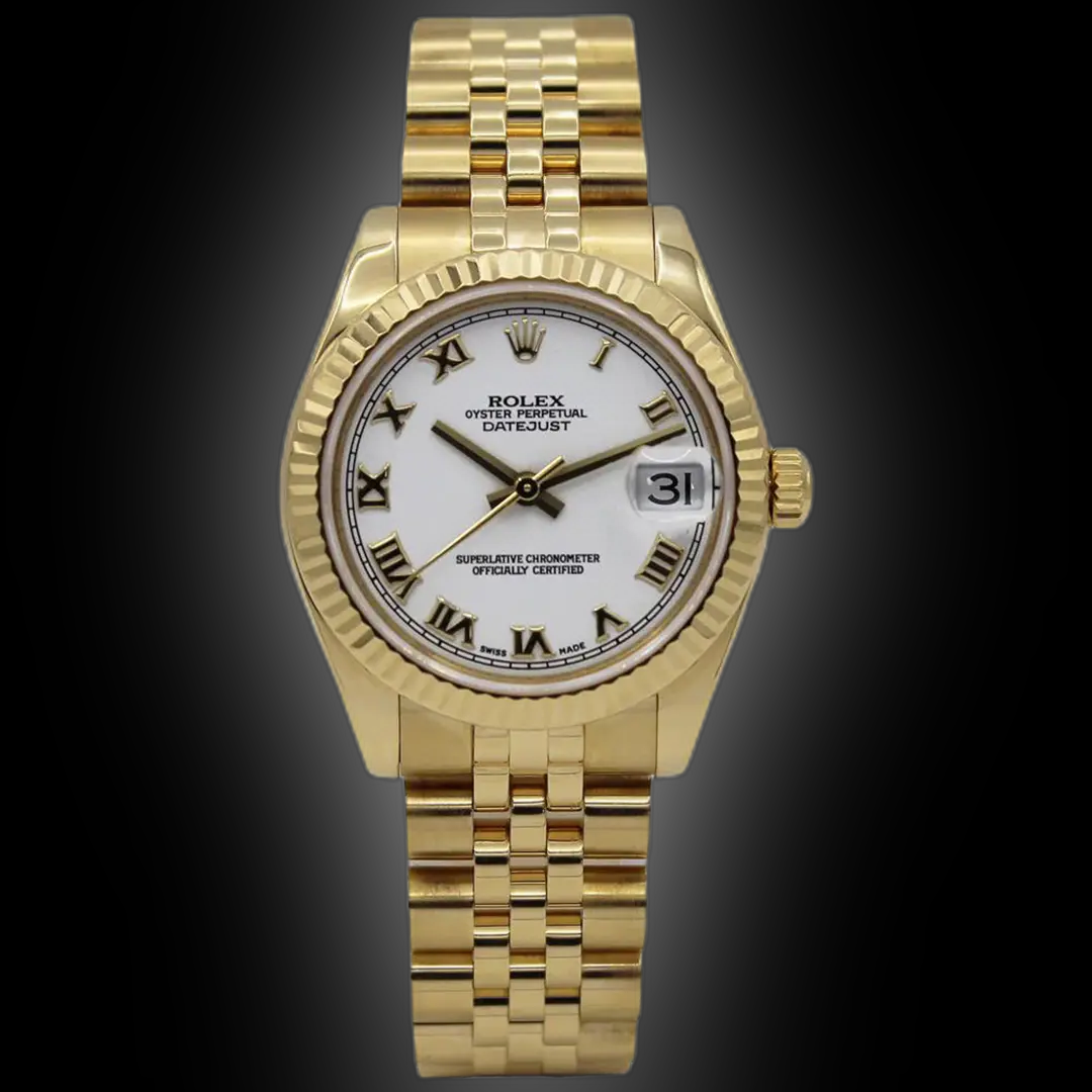 ⭐︎Sally⭐︎ Rolex Lady-Datejust 31 178278 White Dial, 18k Yellow Gold, 31.0 mm