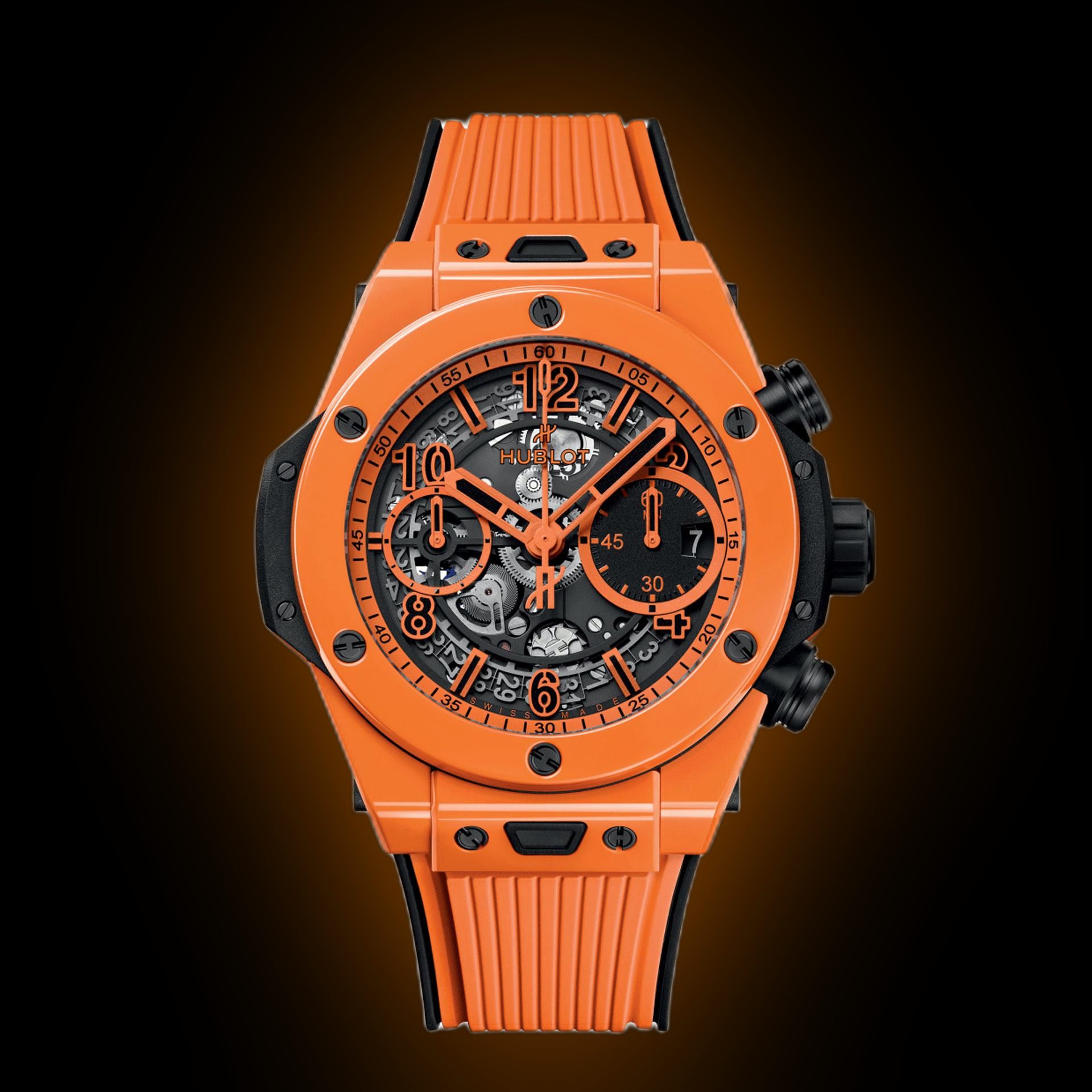 Hublot Big Bang Unico 441.CU Orange Dial, 42.0 mm, Manual Winding