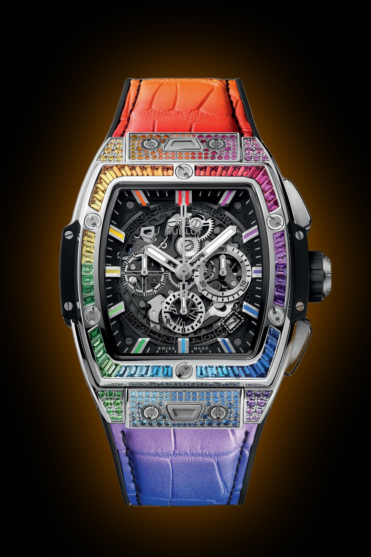 Purple Sapphire Watch Spirit Of Big Bang Sapphire Hublot Spirit Of