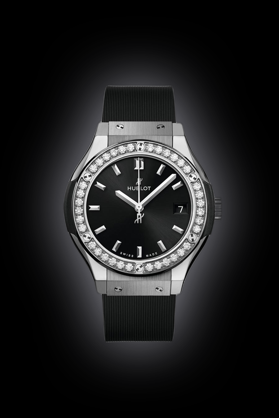 Hublot Classic Fusion 581.NX Blue Dial, Ladies, 33.0 mm, Quartz