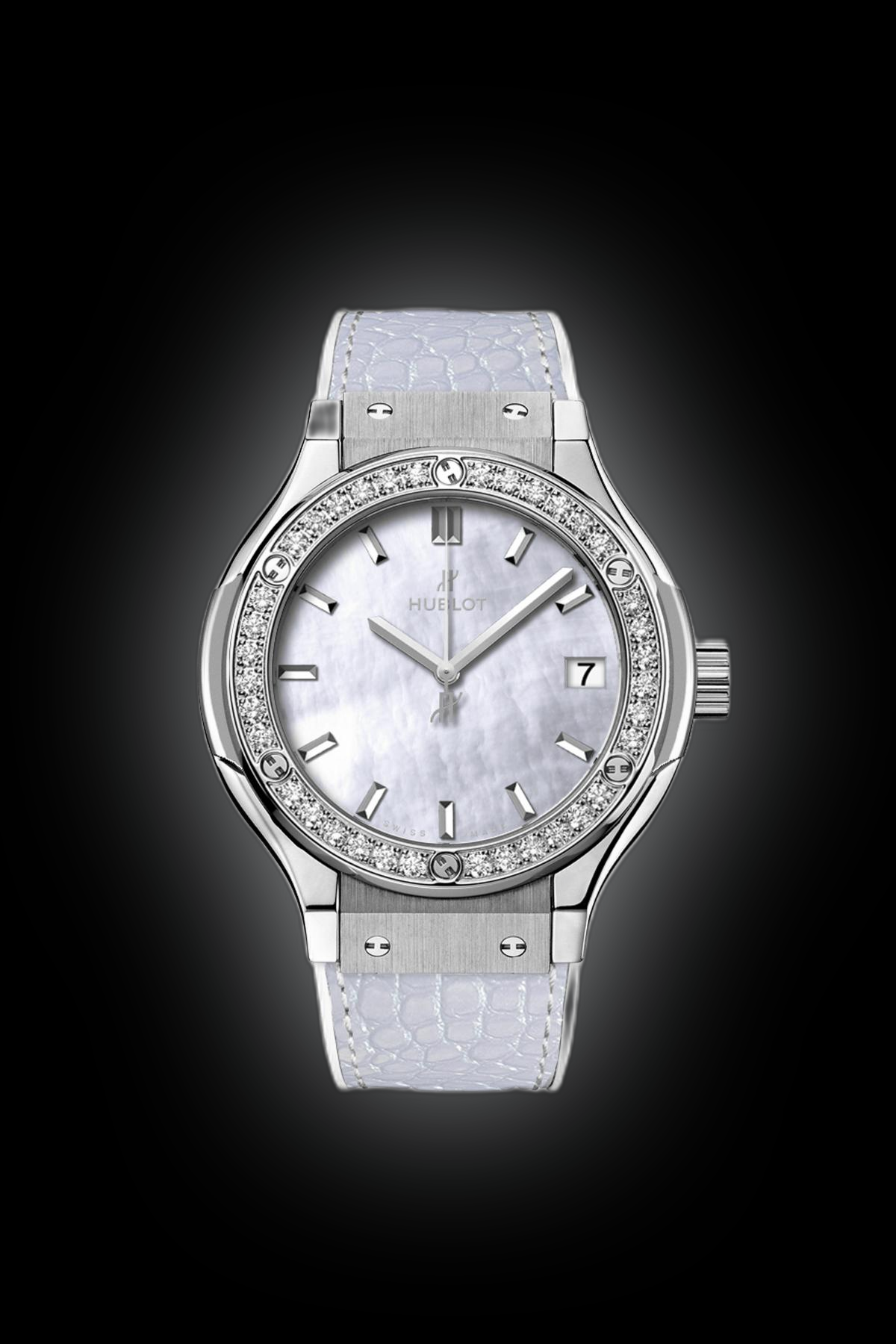 Hublot Classic Fusion 33 Mother-Of-Pearl Dial, Titanium
