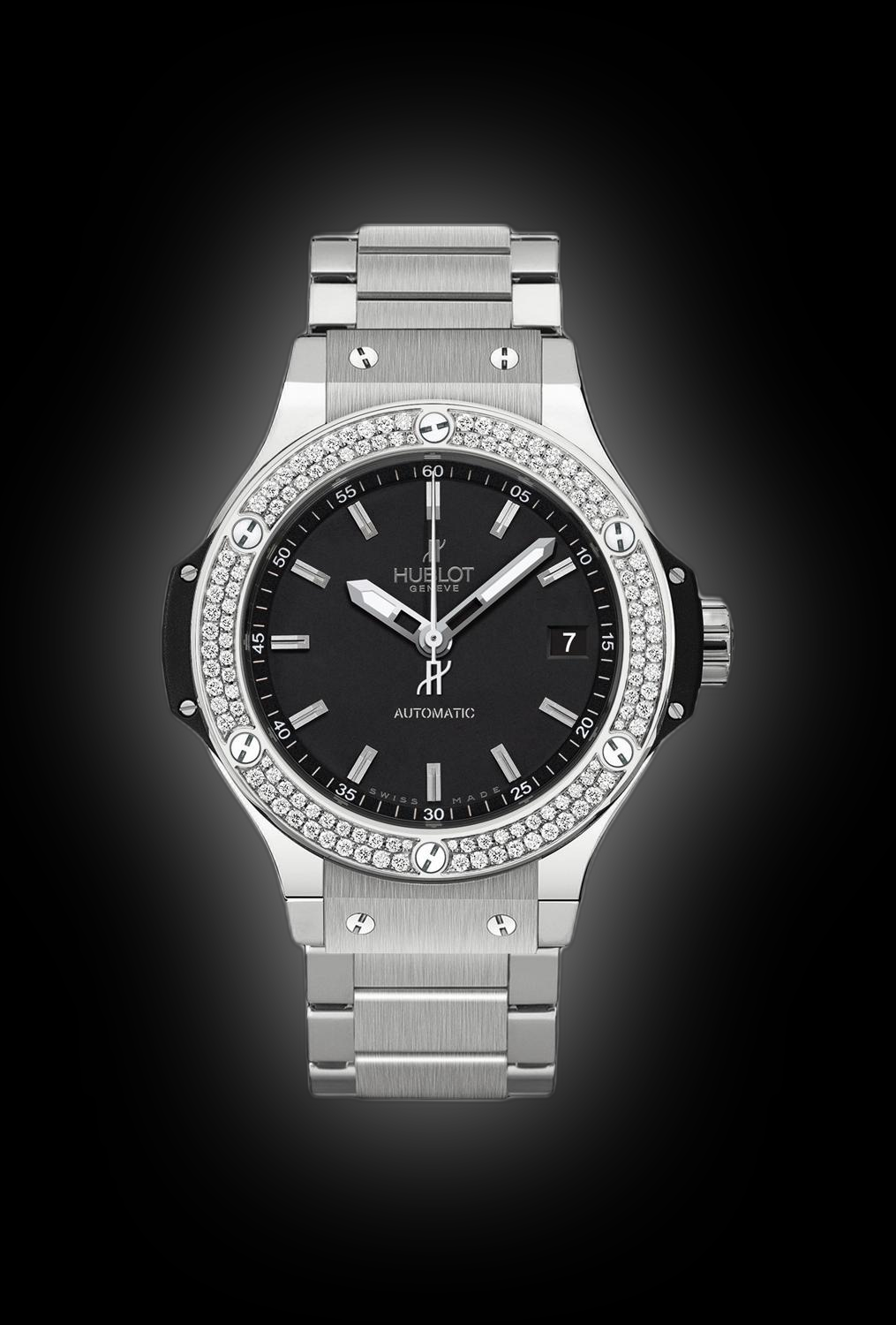 ビートルズ Hublot Big Bang 365.SX Black Dial, Stainless Steel, 38.0 mm, Self