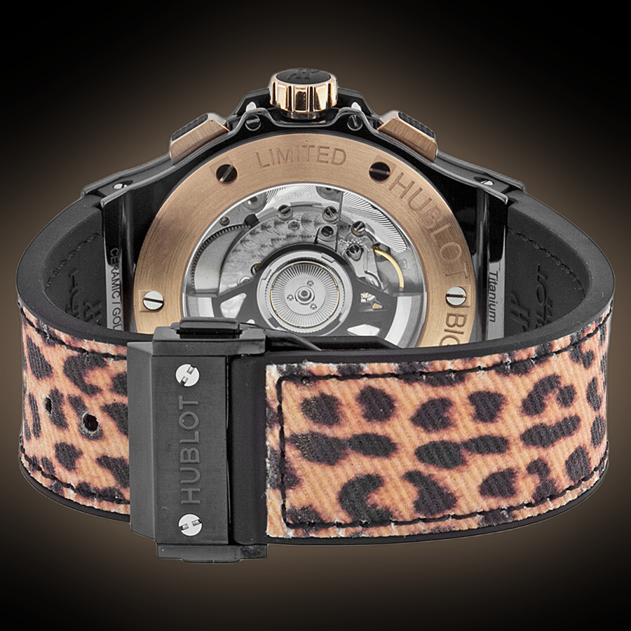Hublot Big Bang 341.CP Leopard Dial, Black Ceramic, 41.0 mm