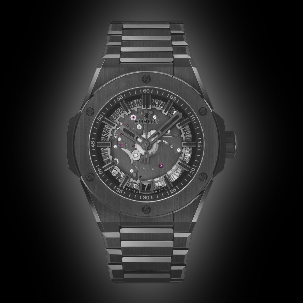 Hublot Big Bang 456.CX.0140.CX Skeleton Dial, Ceramic, 40.0