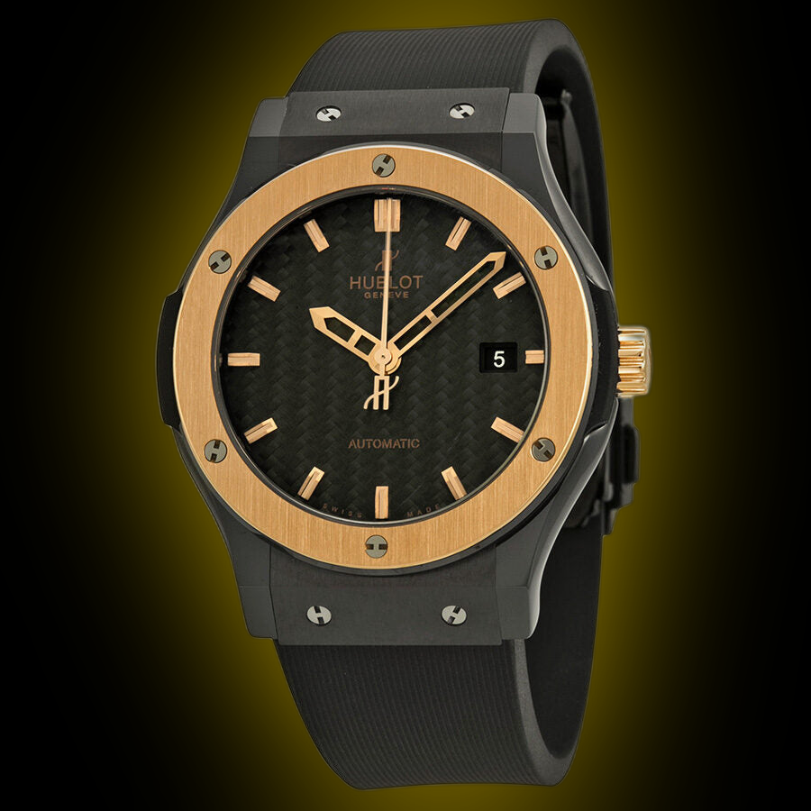 Hublot Classic Fusion Black Dial, mm, Self Winding, Analog