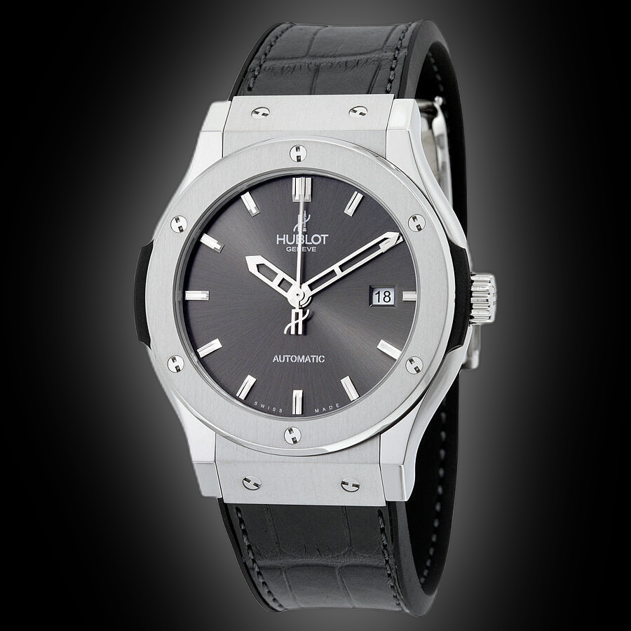 Hublot Classic Fusion 542.NX.7070.LR Black Dial, Titanium, 42.0 mm