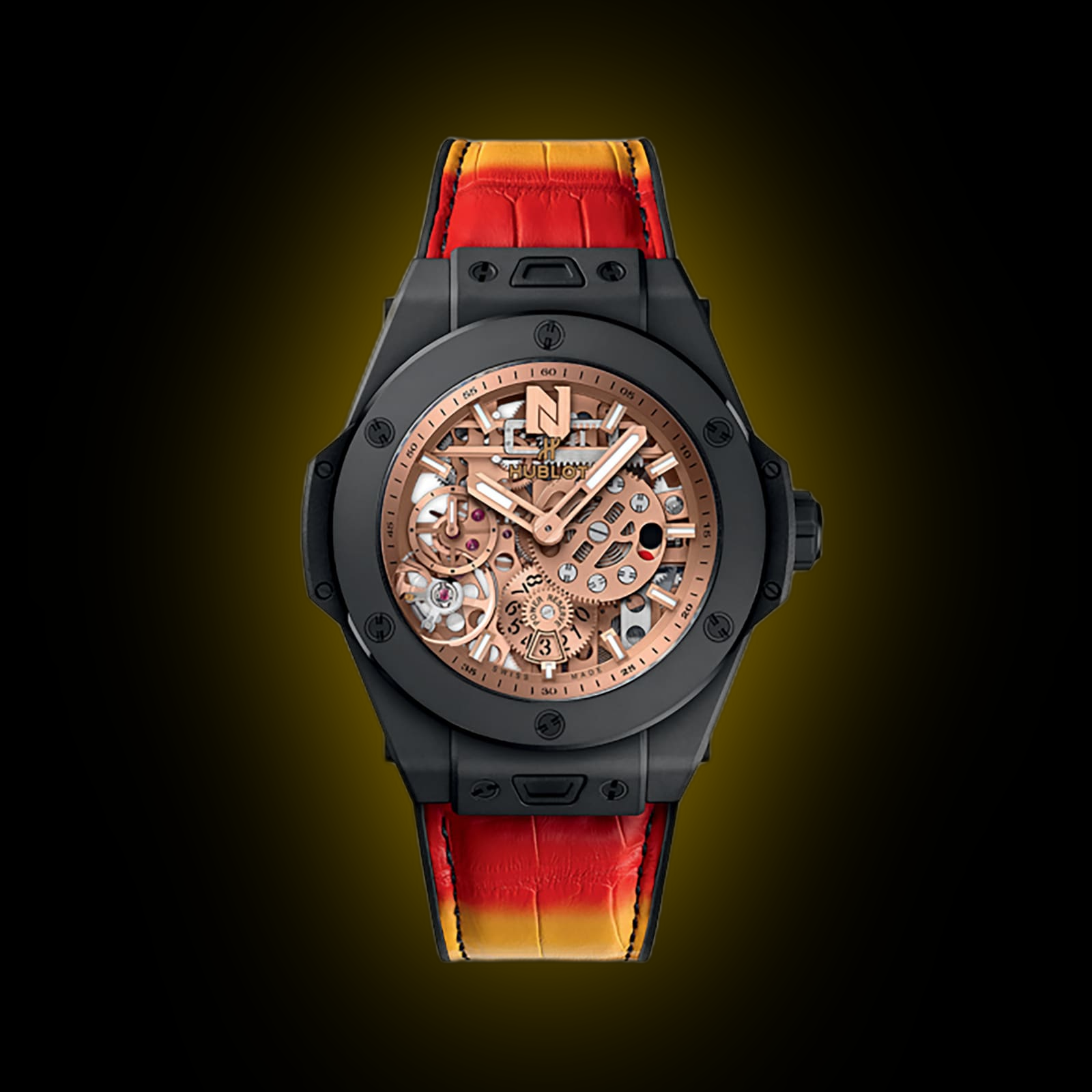 Hublot Big Bang Meca 10 414.CI Silver Dial, Ceramic, 45.0 mm, Meca