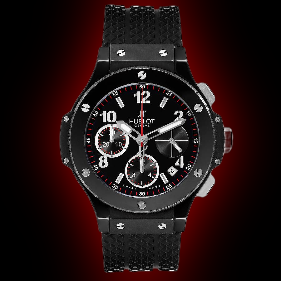 HUBLOT 扇子 スクエア・バン ウニコ ブルーセラミック 821.EX.5170.RX｜スクエア