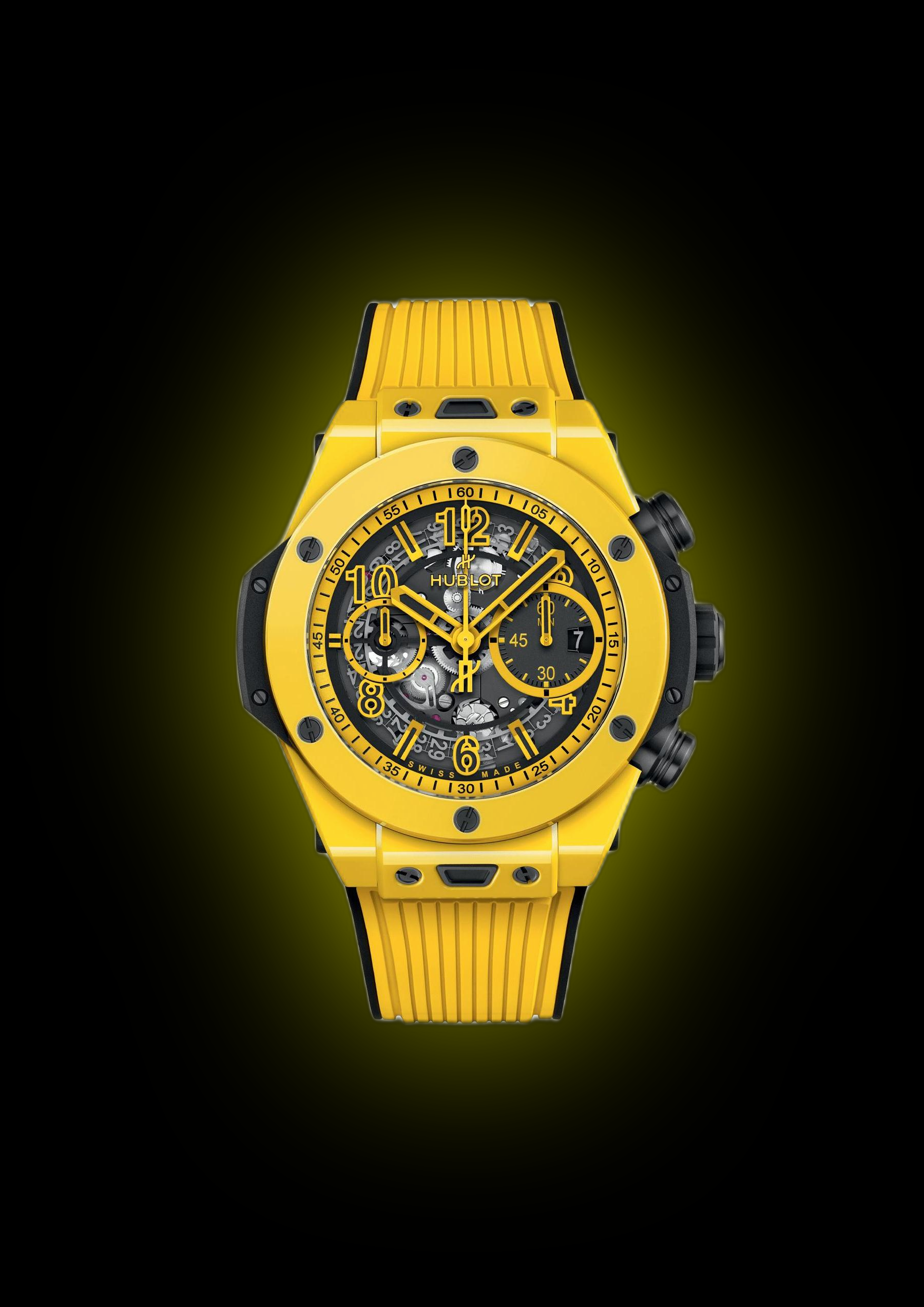 Hublot Big Bang Unico 421.CY Matte Yellow Magic Dial, 44.0 mm