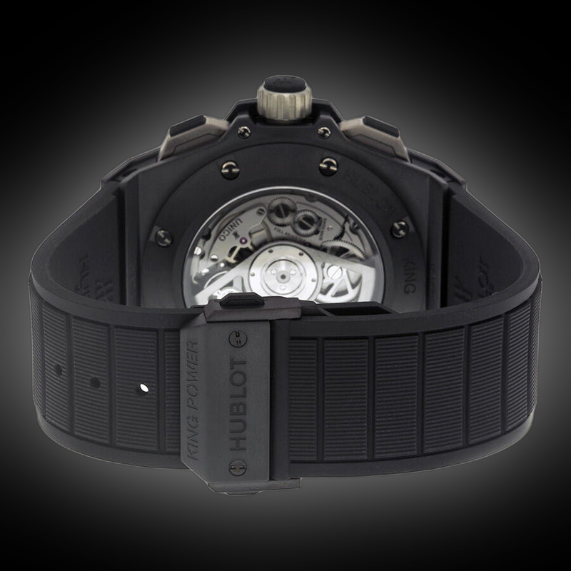 Hublot King Power Unico 701.CI Skeleton Dial, Black Ceramic, 48.0