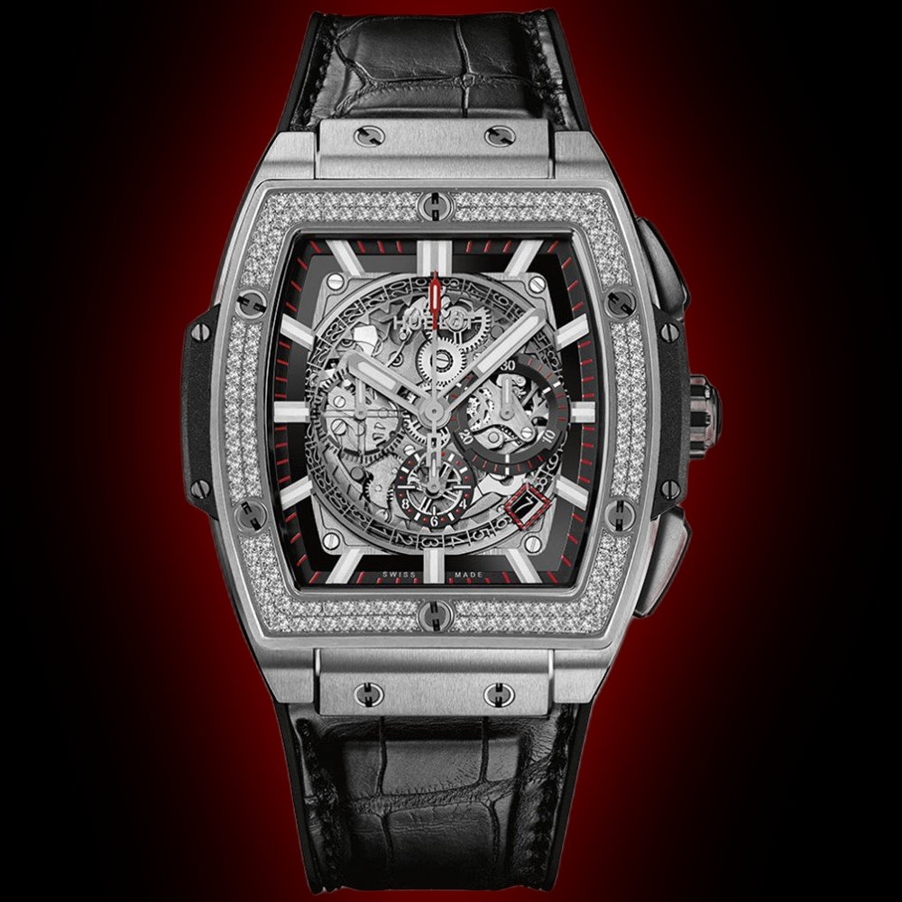 Hublot Spirit of Big Bang 641.NX Silver-Tone Dial, Titanium, 42.0