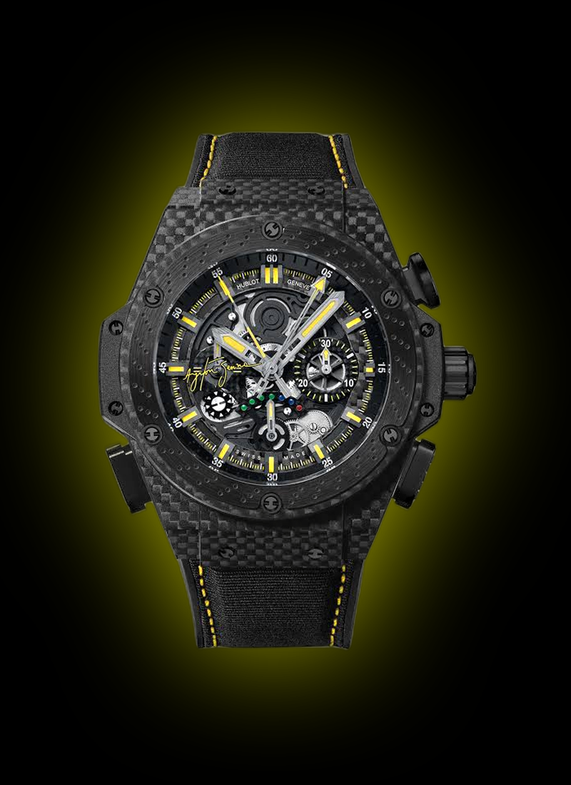 Hublot King Power Black Dial, Carbon Fiber, mm, F1 Abu
