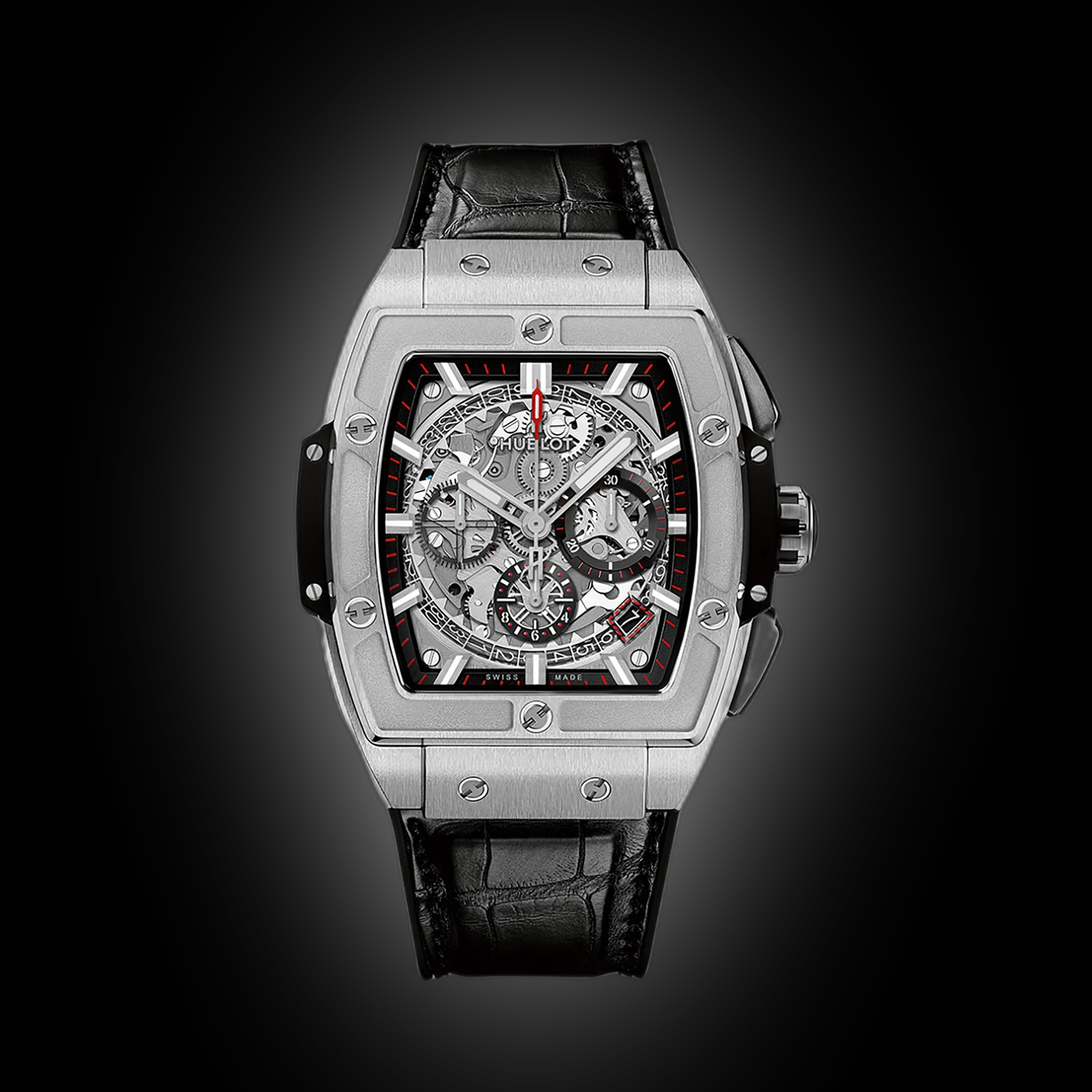 Hublot Spirit of Big Bang 641.NX Silver Dial, Titanium, 42.0 mm