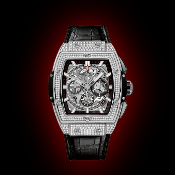 Hublot Spirit of Big Bang 641.NX Silver Dial, Titanium, 42.0 mm