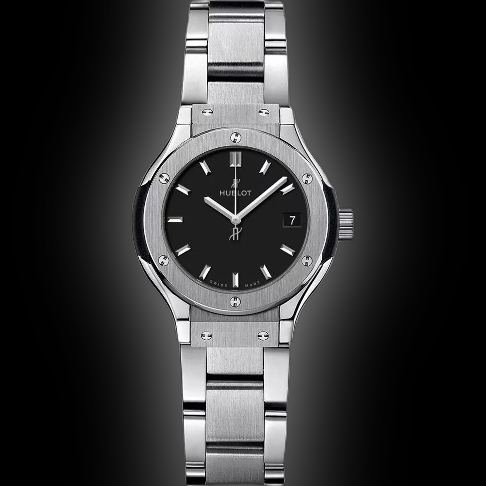 Hublot Classic Fusion 581.NX.2611.NX Silver Dial, Ladies, 33.0 mm