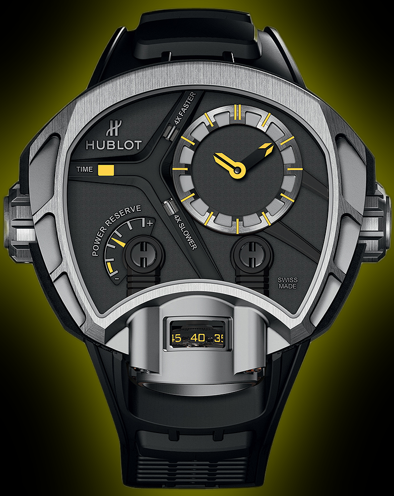 Hublot Exclusives 902.NX Black Dial, Titanium, Key of Time, Manual