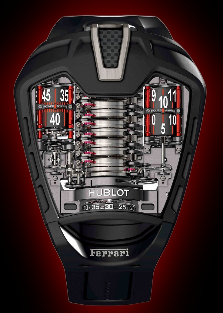 Hublot MP 05 905.ND Skeleton Dial, Black Titanium, 46.0 mm, Laferrari