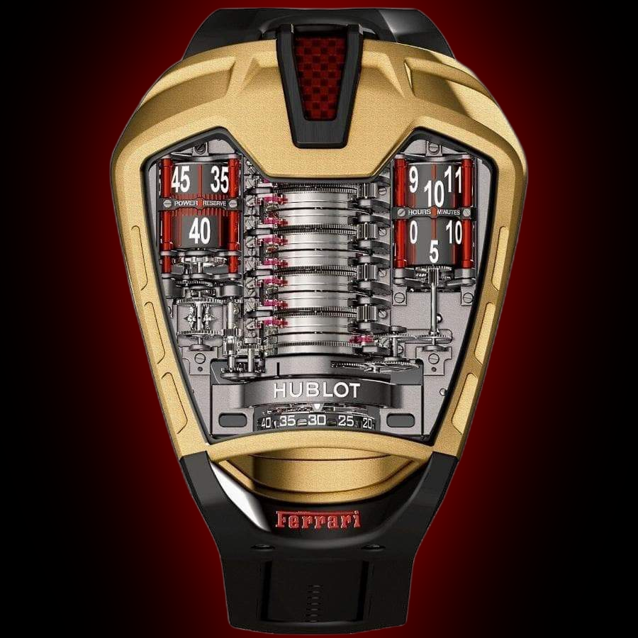 Hublot MP 05 905.VX Skeleton Dial, 18k Yellow Gold, 46.0 mm, Laferrari