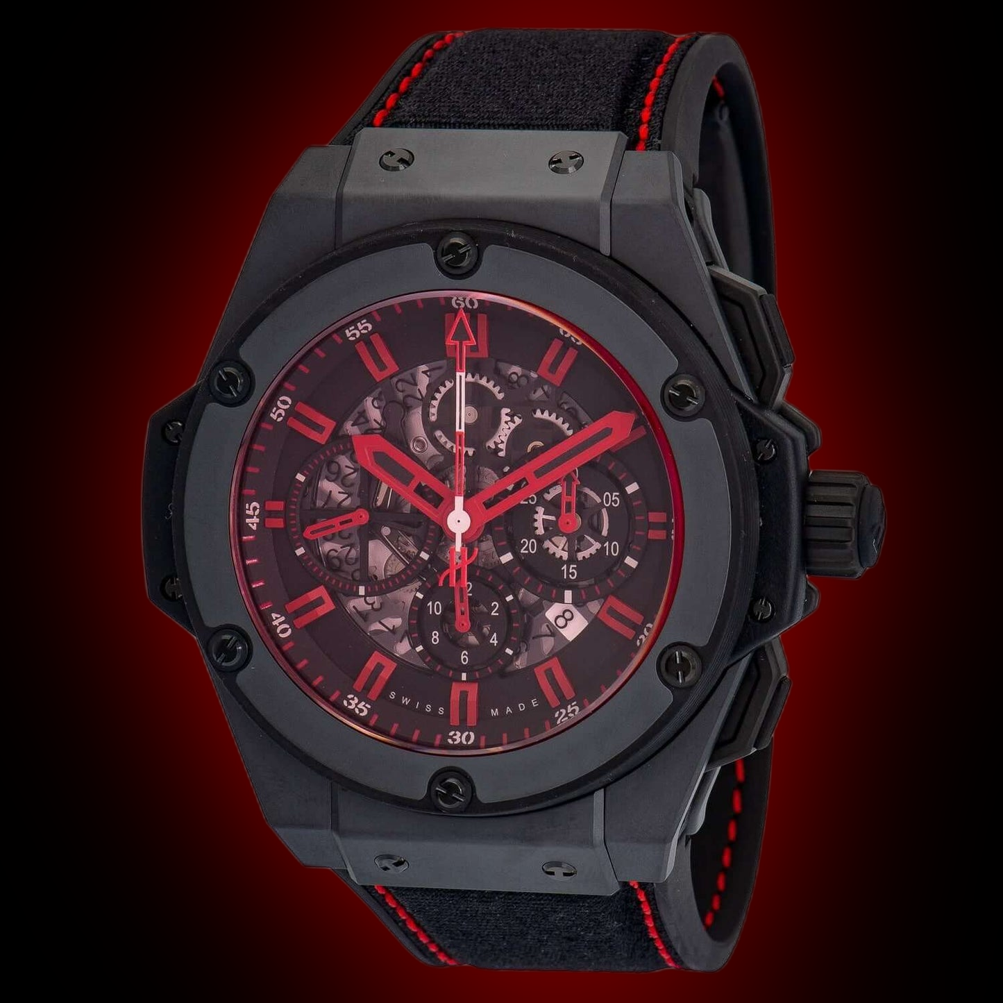 Hublot Big Bang 710.CI Skeleton Dial, Black Ceramic, 48.0 mm