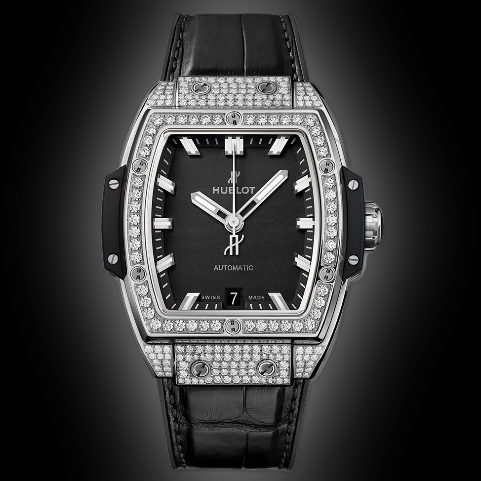 Hublot Big Bang バージョンクォーツ時計（傷あり中古品付属品無し） 中古】HUBLOT SPIRIT OF BIG BANG TITANIUM WHITE DIAMOND JAPAN