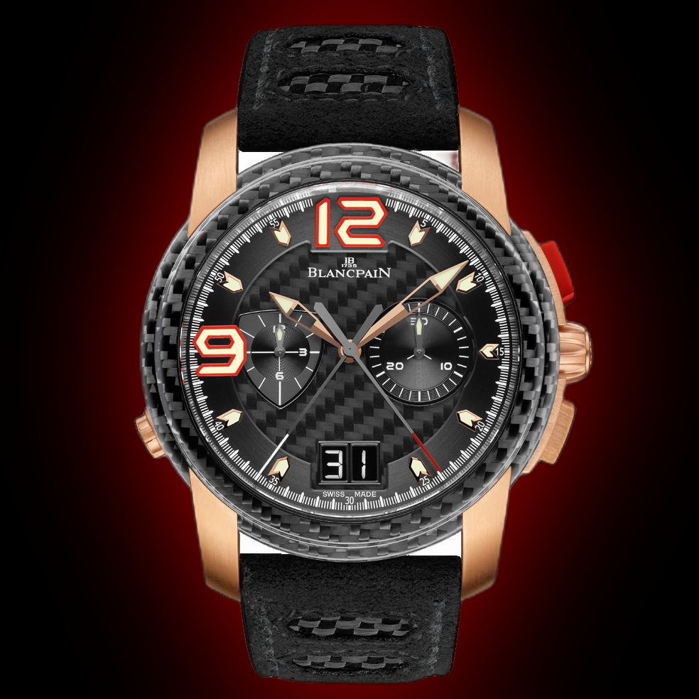 Blancpain L-Evolution 8886 Black Dial, Red Gold, 43.5 mm, Chronograph