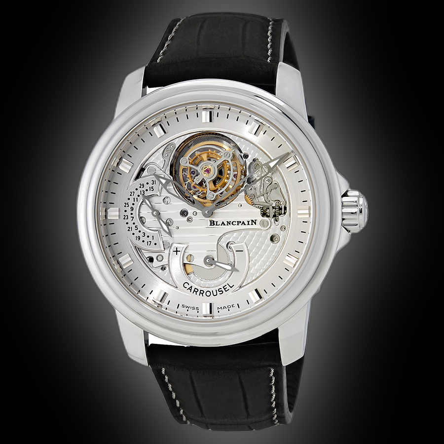 Blancpain Le Brassus 2253 Silver Dial, Platinum, One Minute Flying ...