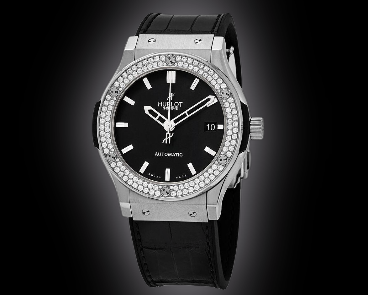 Hublot Classic Fusion 511.ZX Black Dial, Zirconium, 45.0 mm, Analog