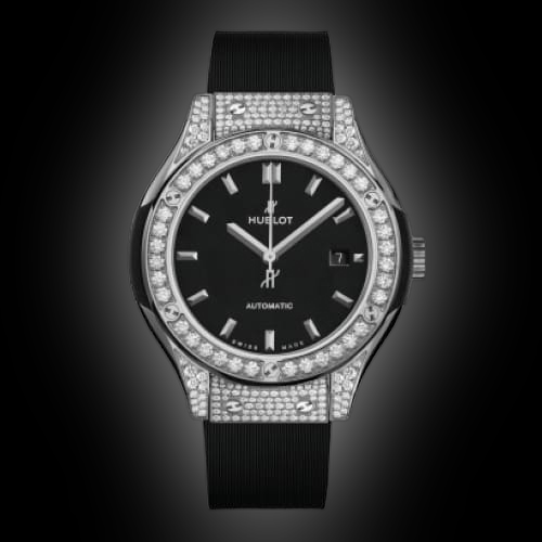 Hublot Classic Fusion 582.NX Black Dial, Titanium, 33.0 mm  display picture 1