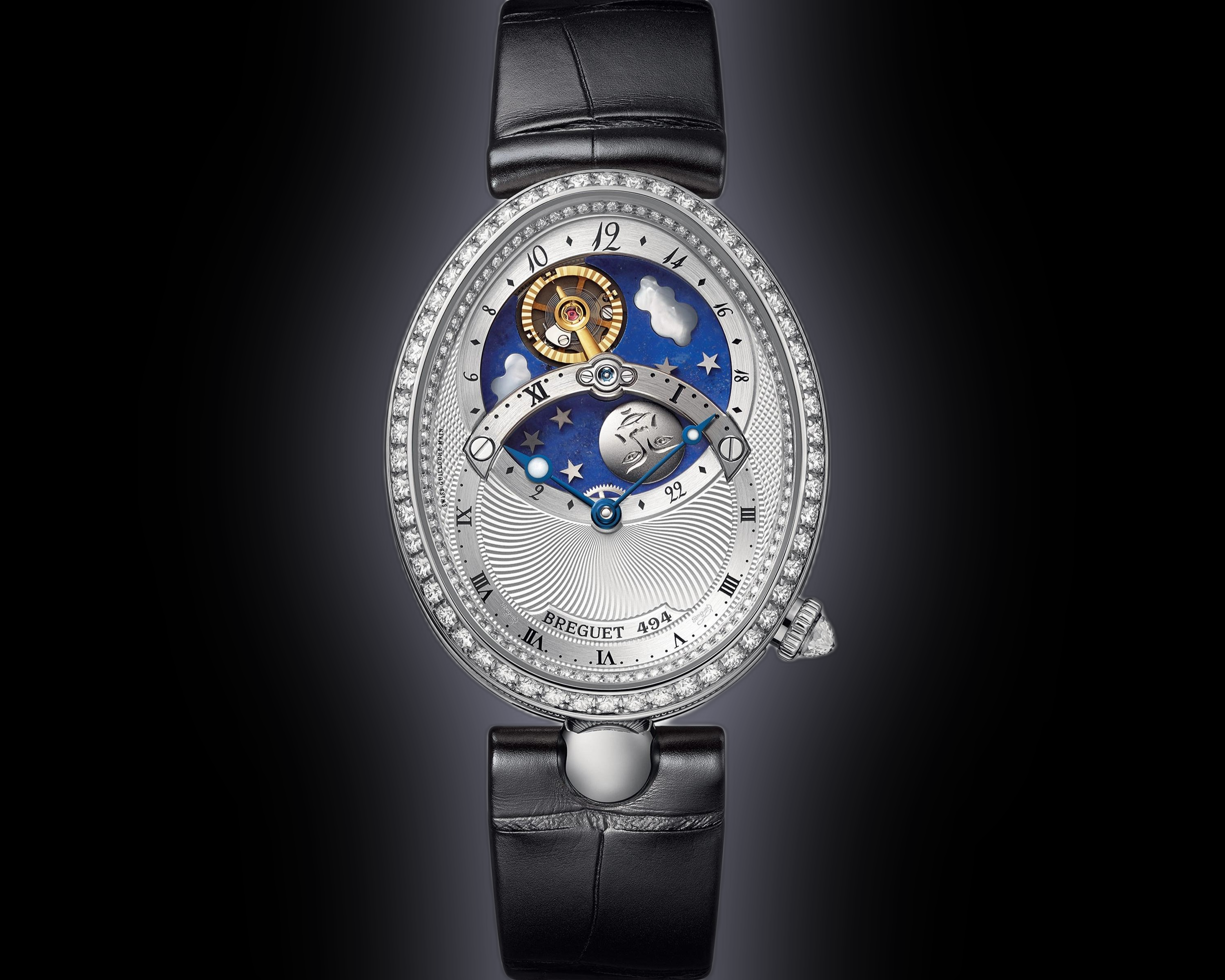 Breguet Reine de Naples 8998 White Gold, 78CS, Jour/Nuit, Self Winding