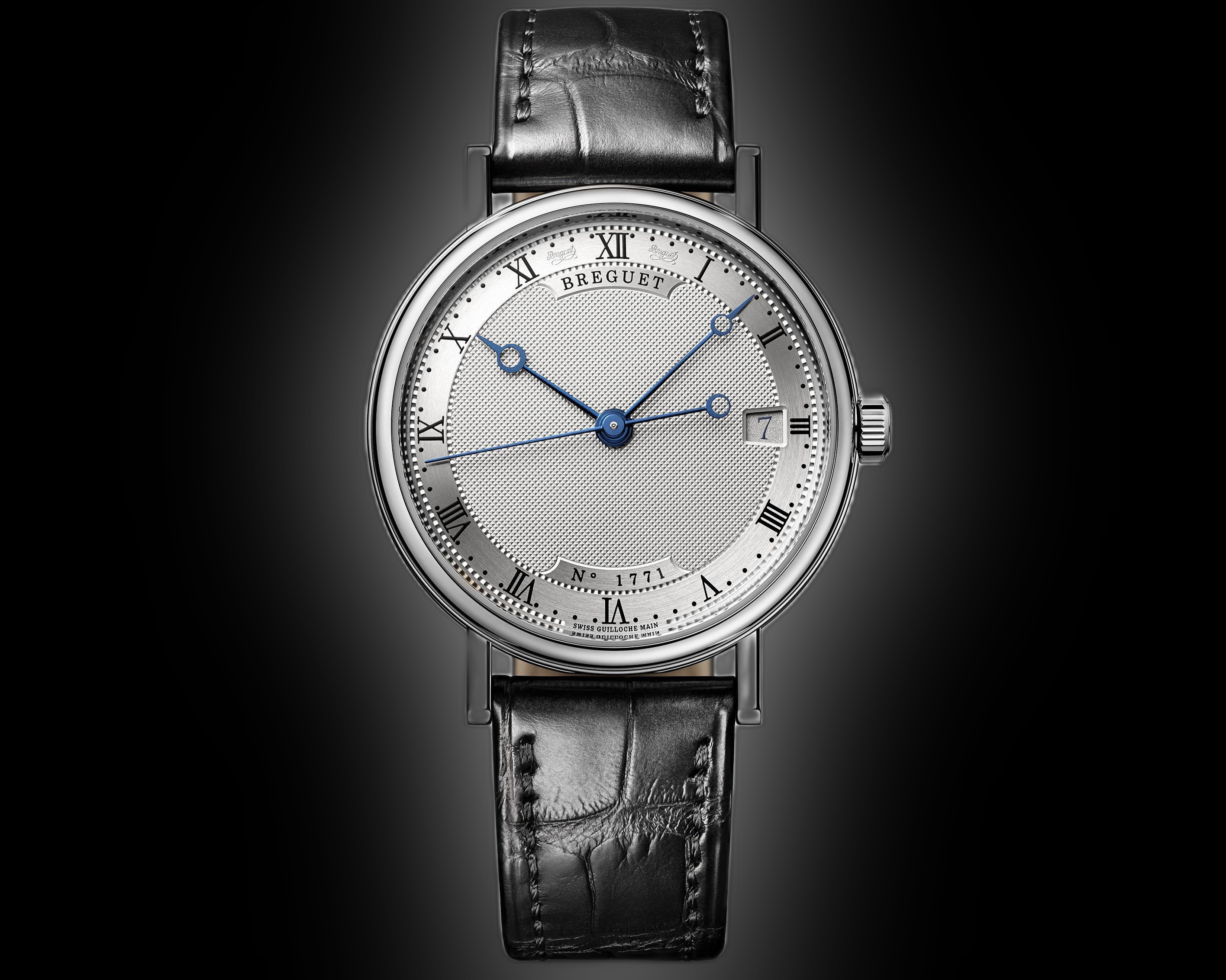 Breguet Classique 9067 Silvery Dial, 18K Rose Gold, 33.5 mm, Self