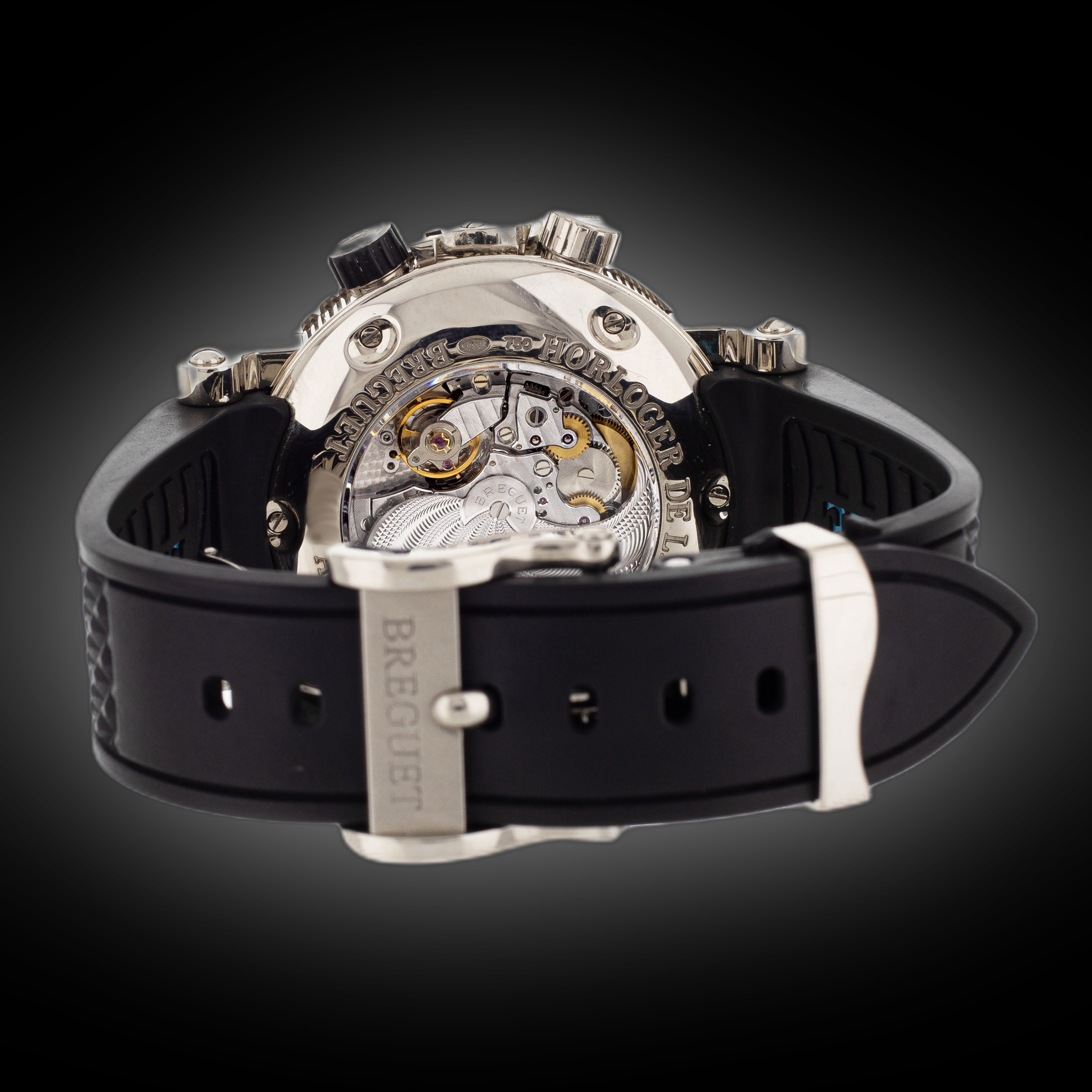 Breguet Marine 5847BB Silver Dial, 18kt White Gold, Royal, Men's Watch