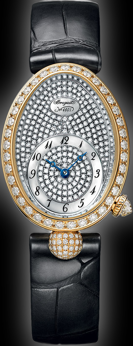 Breguet Reine de Naples 8928 Diamonds Dial, 18kt Yellow Gold, Self