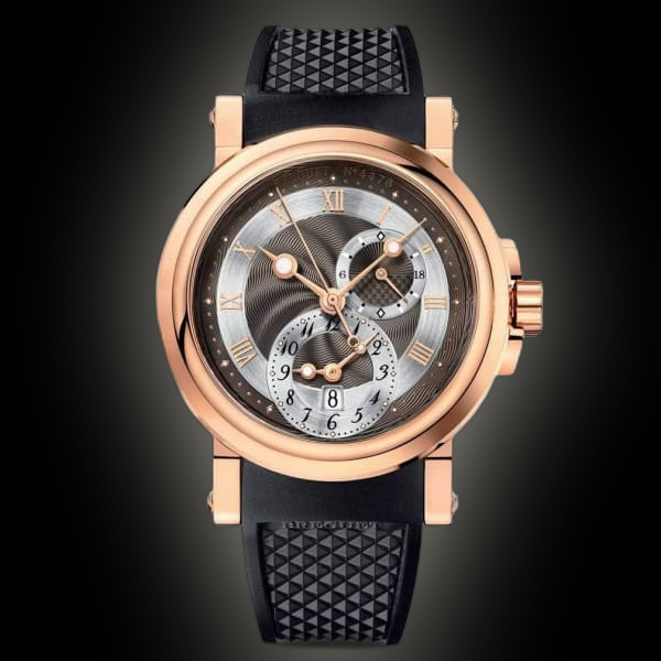 Breguet Marine 5857BR Black Dial, 18kt Rose Gold, Automatic, Men's