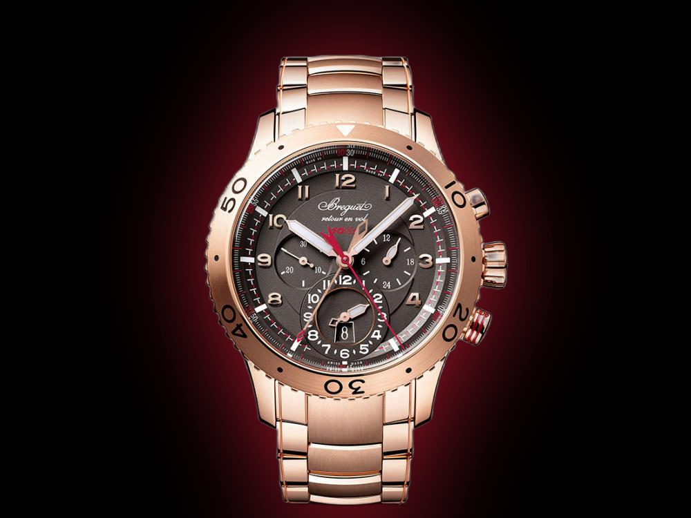 Breguet Type XX 3880BR Brown Dial, 18kt Rose Gold, Chronograph