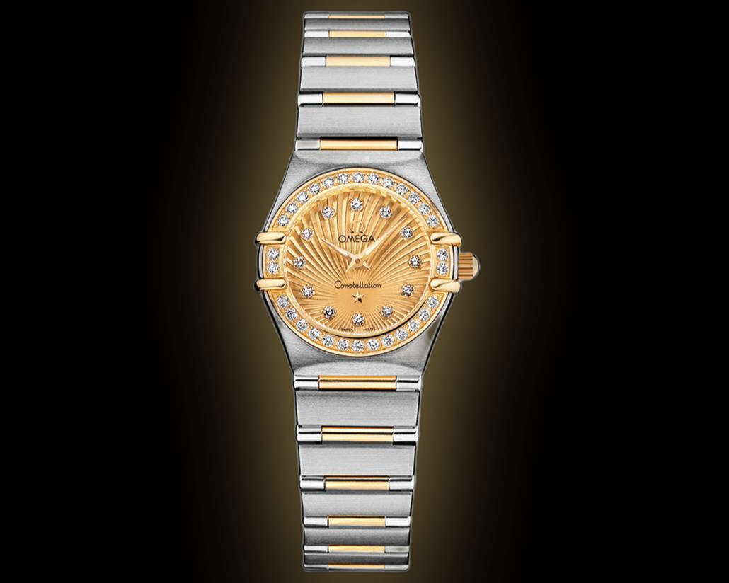 Omega Constellation 22.5 111.25 White Dial, Yellow Gold, Beijing