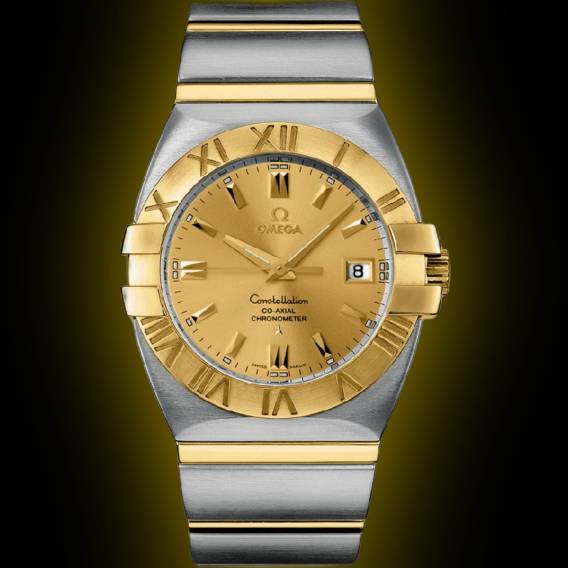 Omega Constellation 38 1203.10 Champagne Dial, Stainless