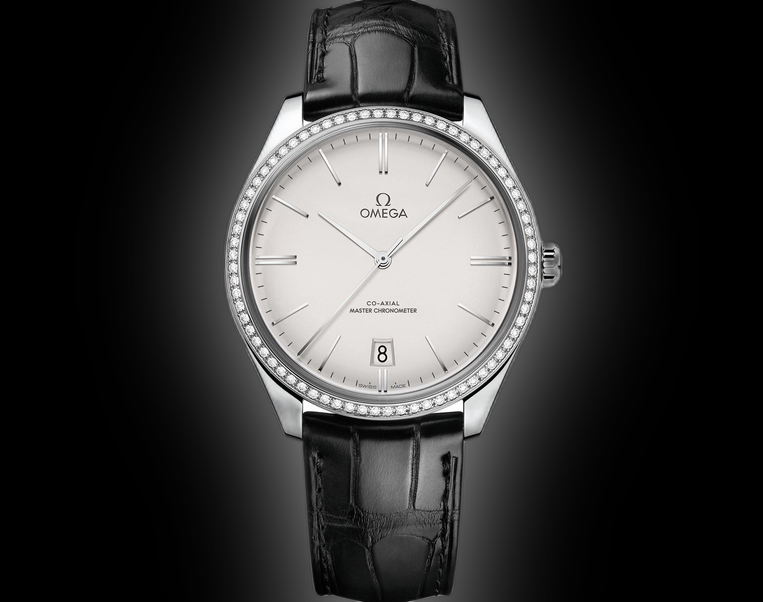 Omega De Ville Trésor Opaline Silvery Dial, Stainless Steel
