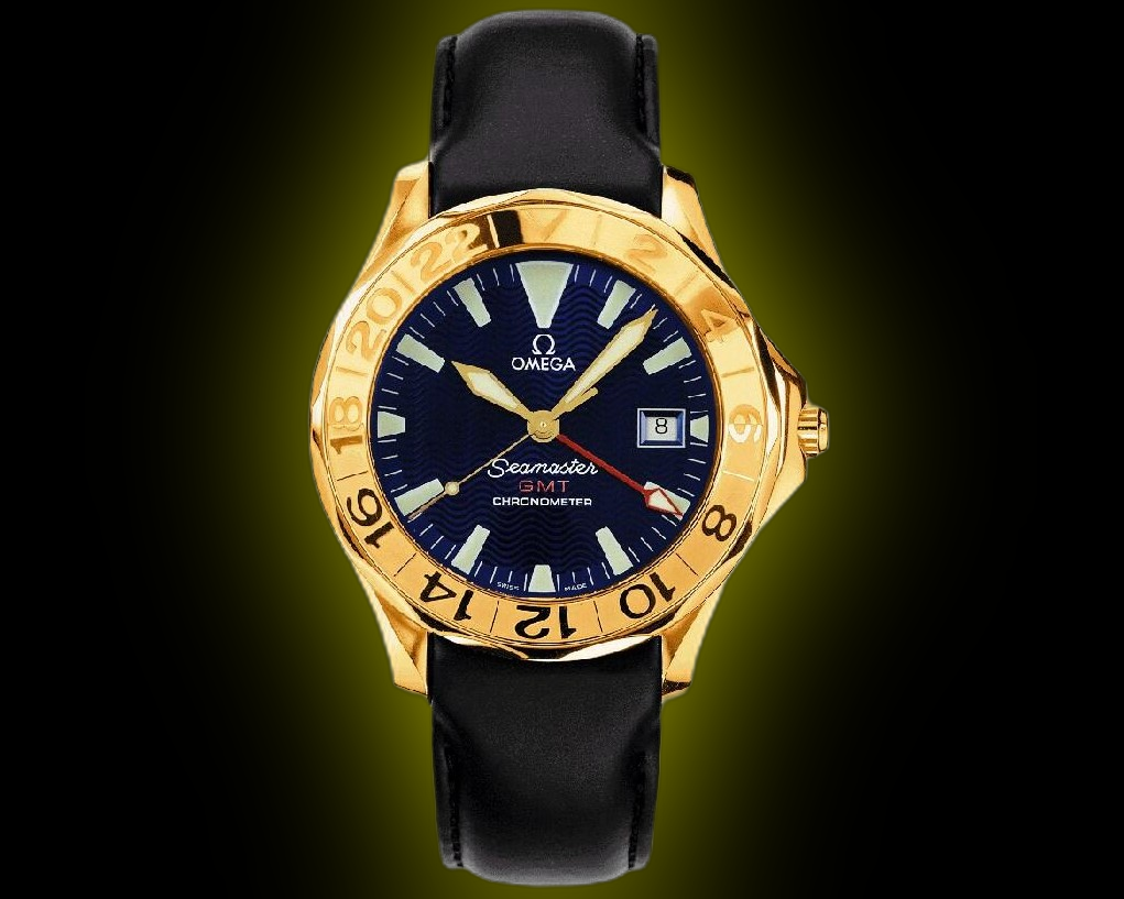 Omega Seamaster Diver 300M 2634.80 Blue Dial, Yellow Gold, 41.0 mm