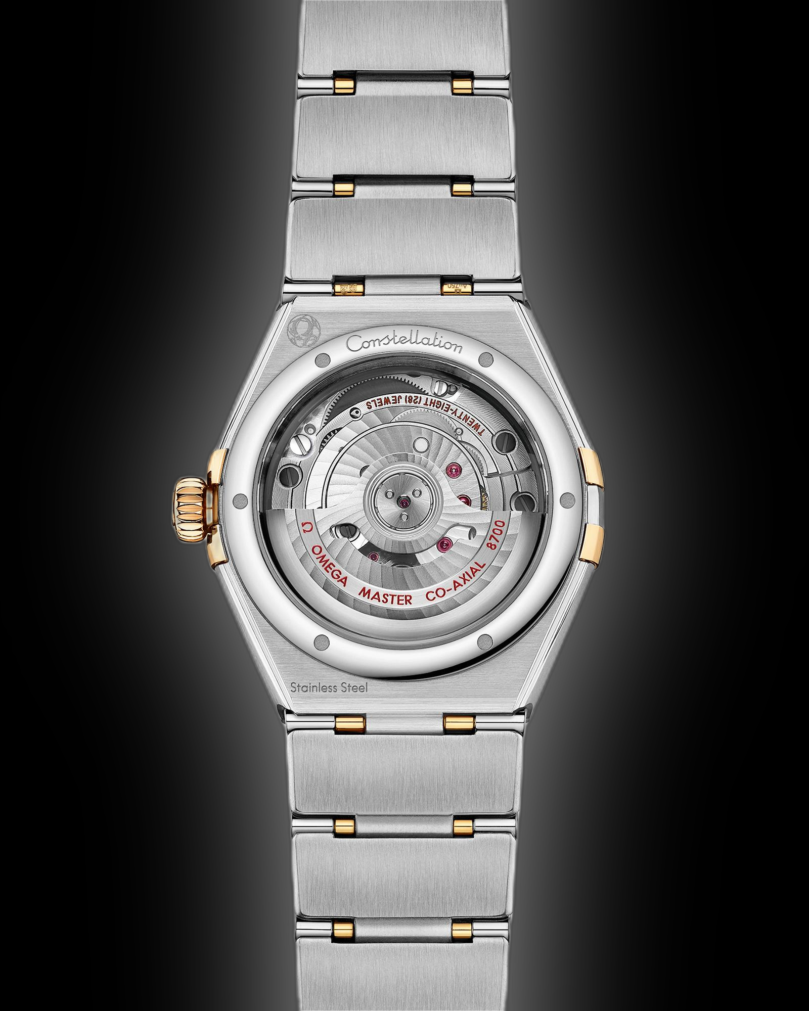 Omega Constellation 131.25 White Slivery Dial, 18K Yellow