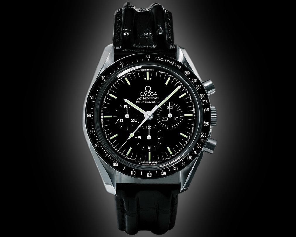 Omega Speedmaster Moonwatch Black Dial, Stainless Steel