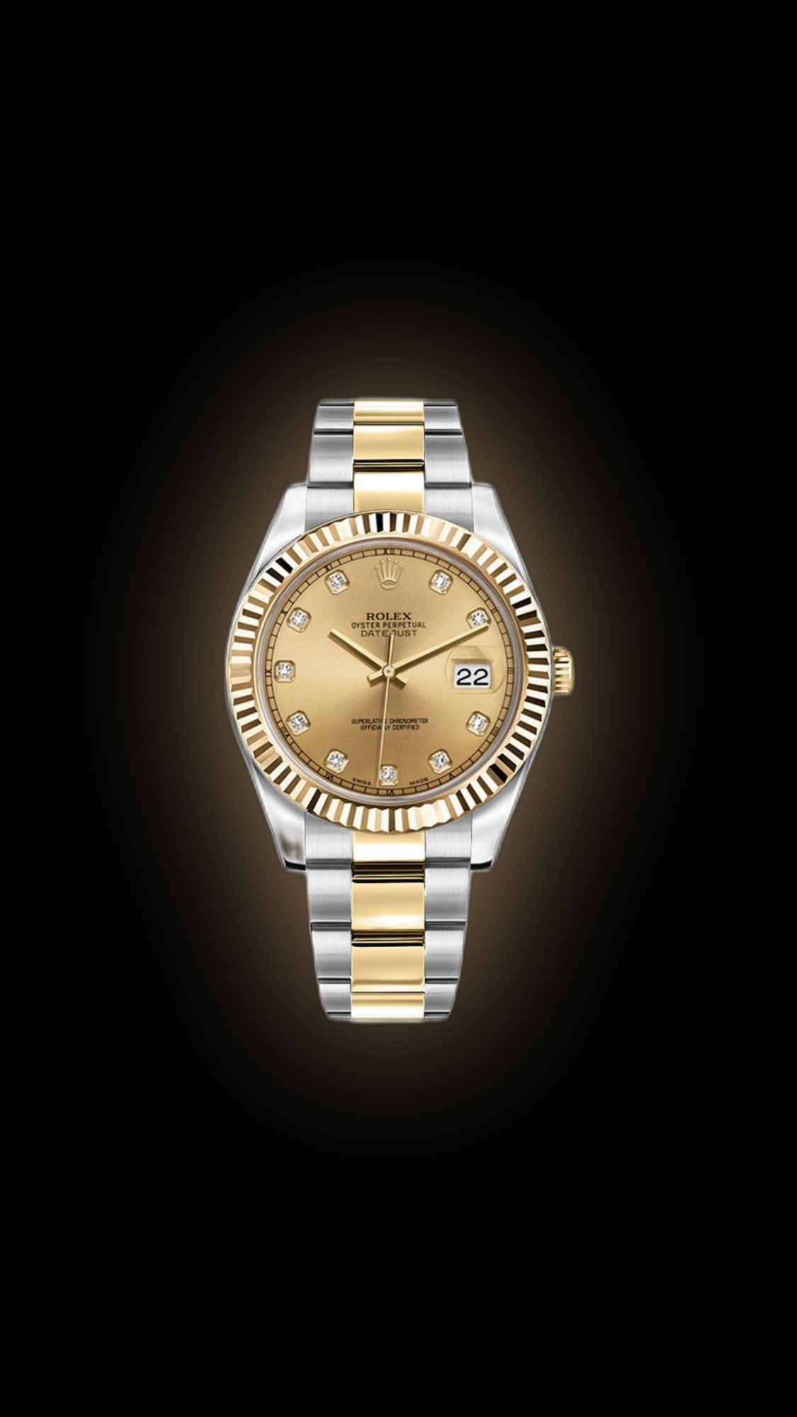 ゆゆ 116333 Rolex Oyster Perpetual Datejust II 41 Ivory Dial