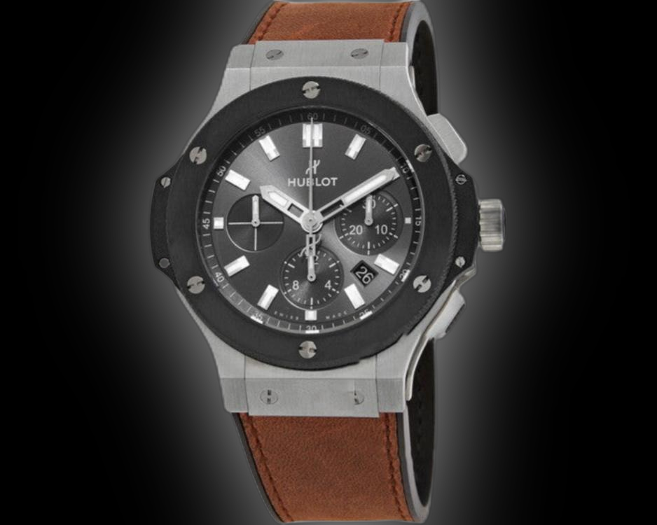 Hublot Big Bang 301.SM Black Dial, Stainless Steel, 44.0 mm, Zermatt