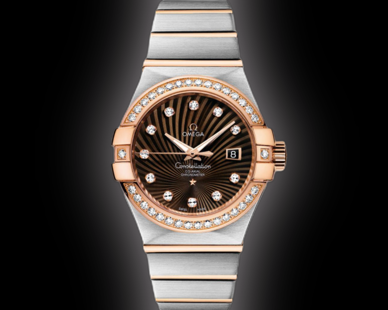 Omega Constellation 27 123.25 Brown Dial, Stainless Steel, 27.0 mm