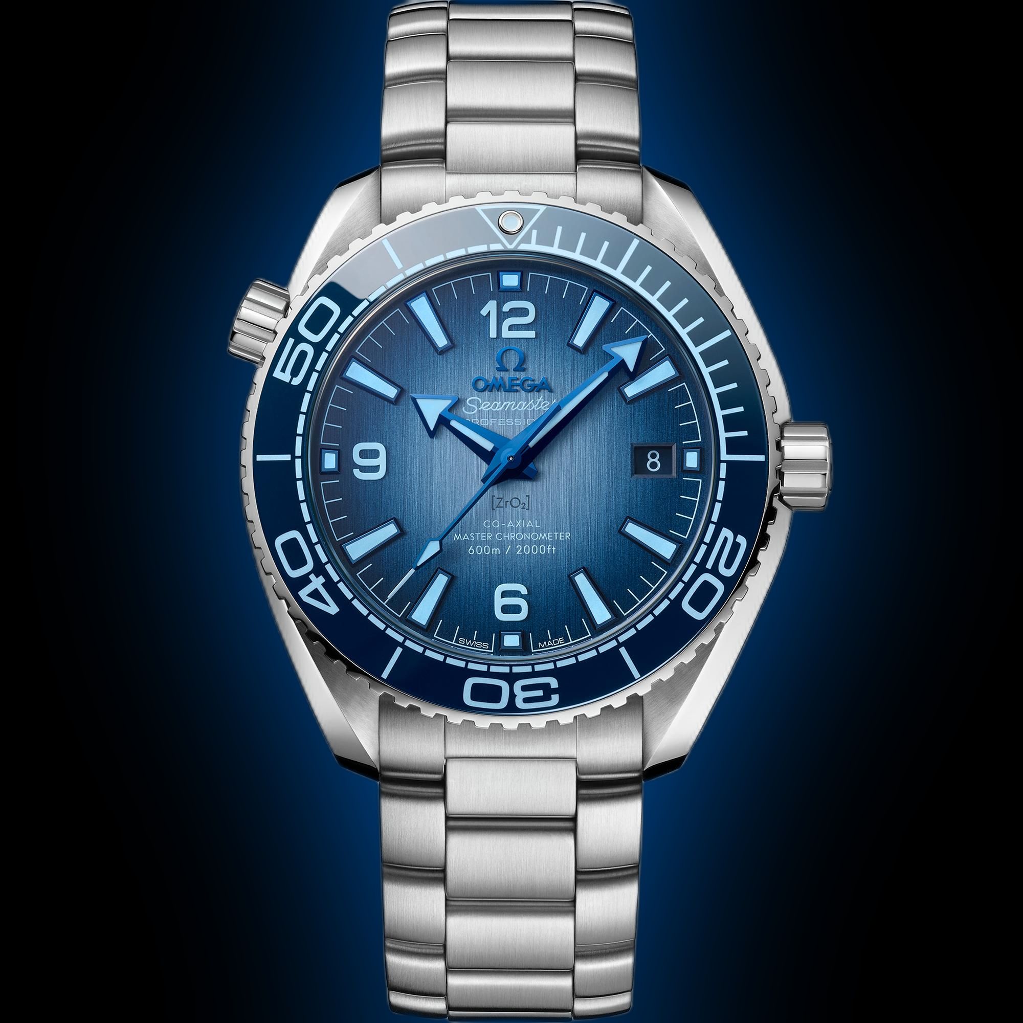 Omega Seamaster Planet Ocean 6000M 215.30 Blue Dial
