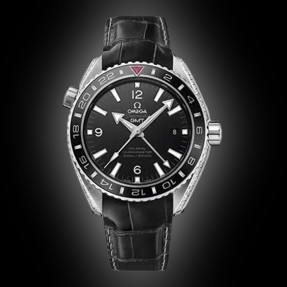Omega Seamaster Planet Ocean 6000M 232.98 Black Dial, Platinum